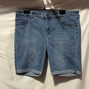 d. jeans Women's Blue Denim Shorts XL05